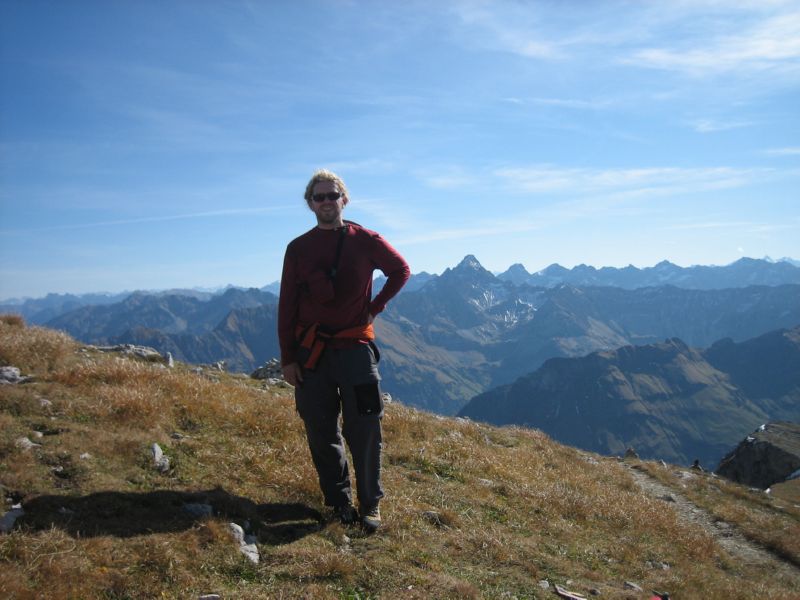 2008-10-11 Daumen (11) Henrich on summit